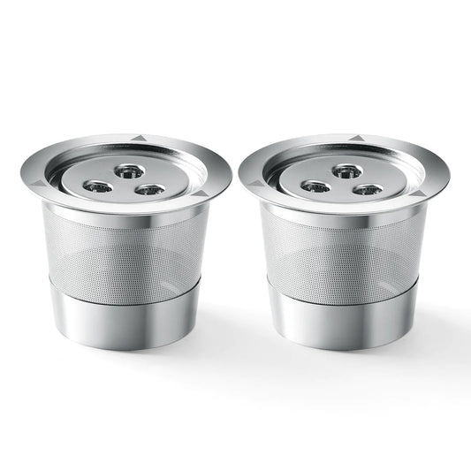 Cicano Stainless Steel Reusable K Cup Coffee Pods Compatible with Ninja Coffee Maker Coffee Filter for Ninja CFP201 CFP301 Dual Brew Pro Machine (2 Packs)