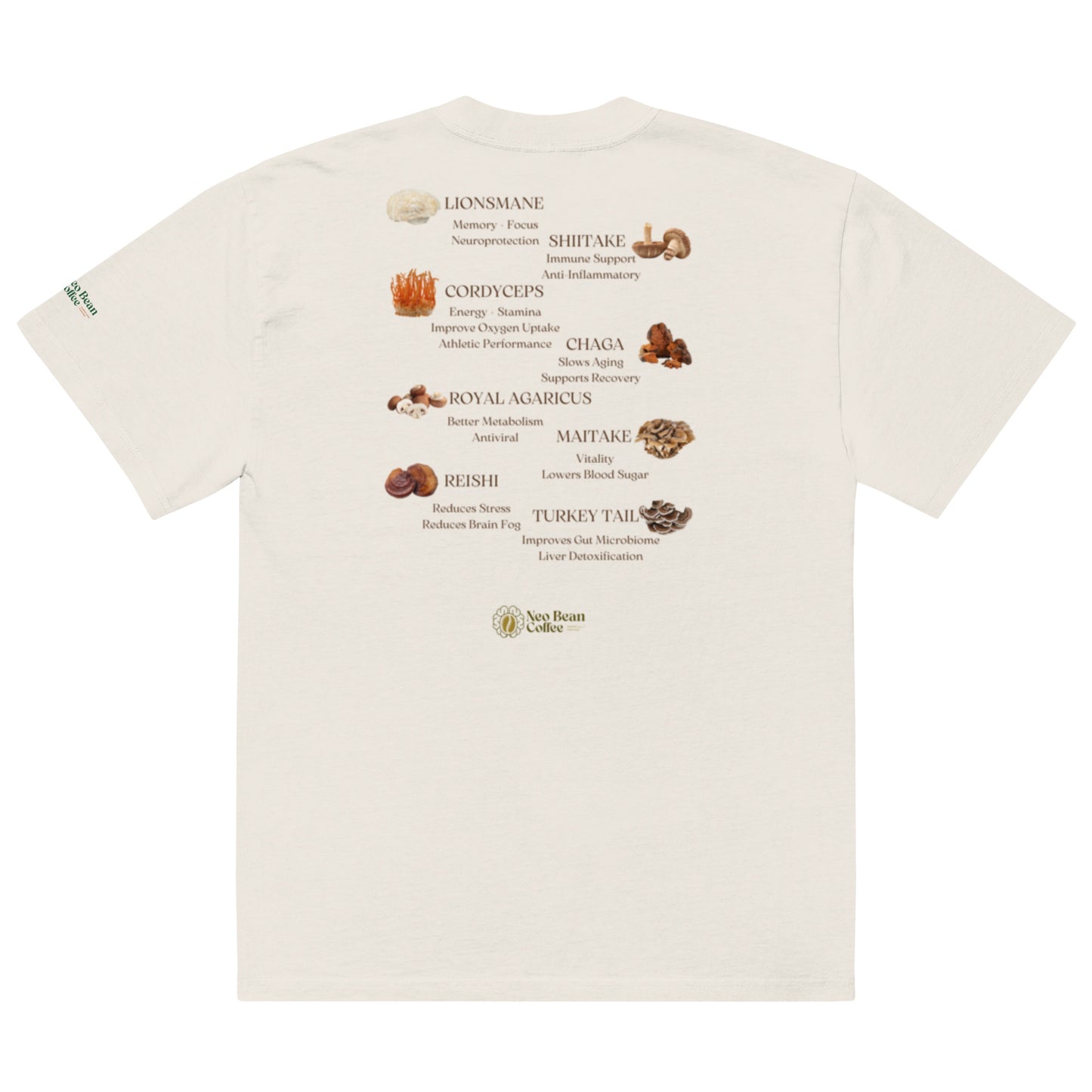 Neobean oversized faded t-shirt