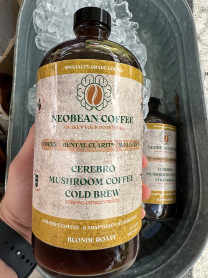 Cerebro mushroom coffee Cold Brew